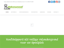 Tablet Screenshot of dekowood.nl